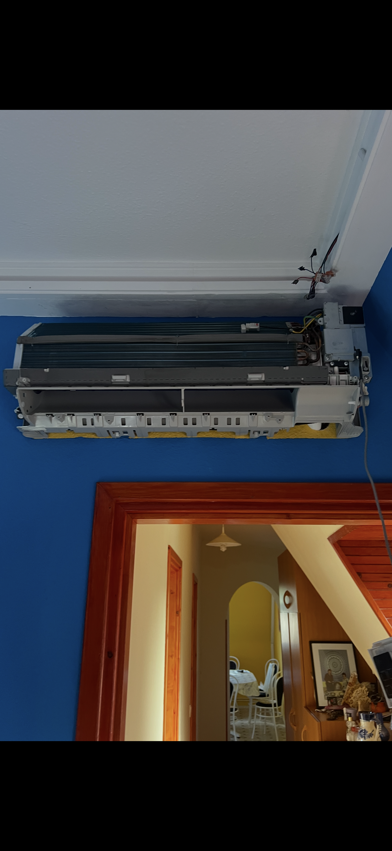 Kültéri egység telepítés