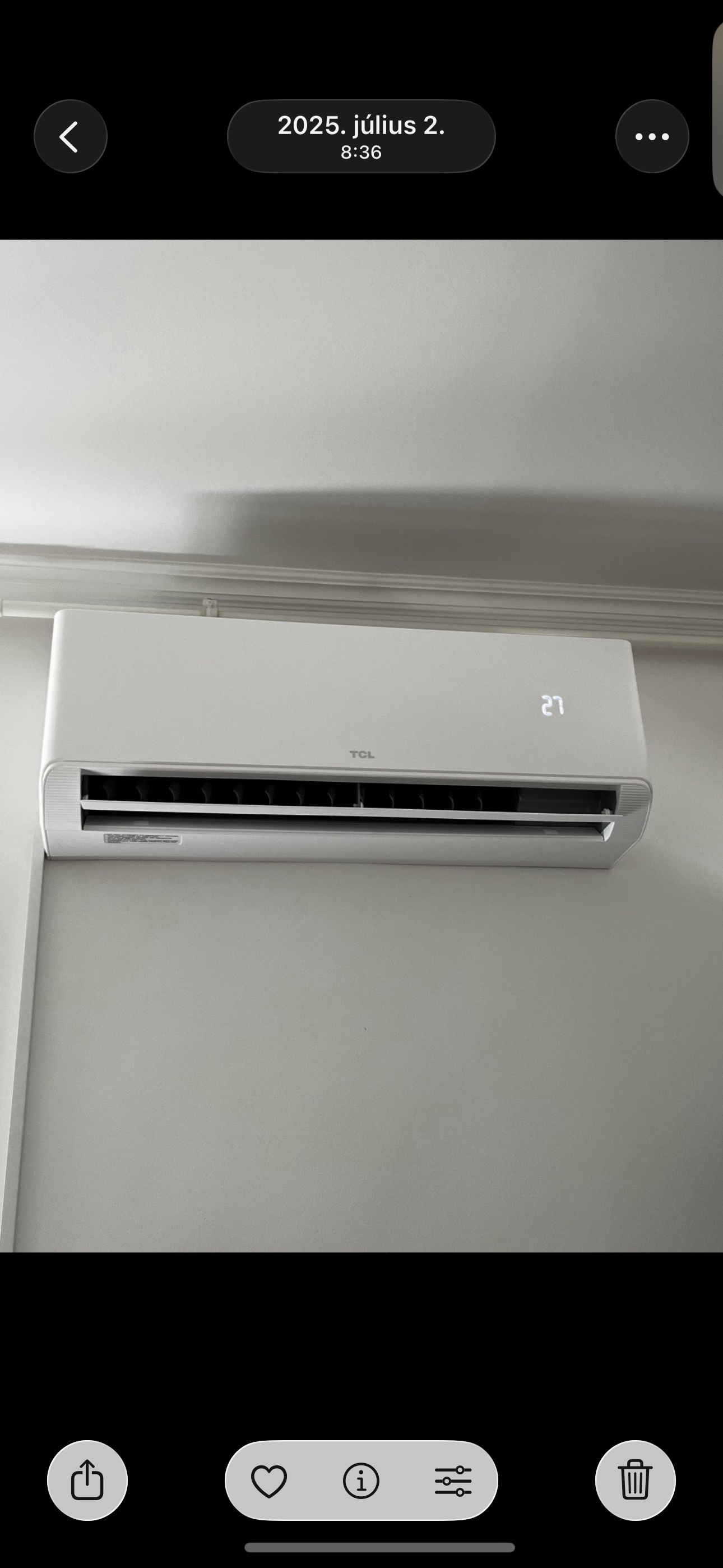 Beltéri klíma felszerelés