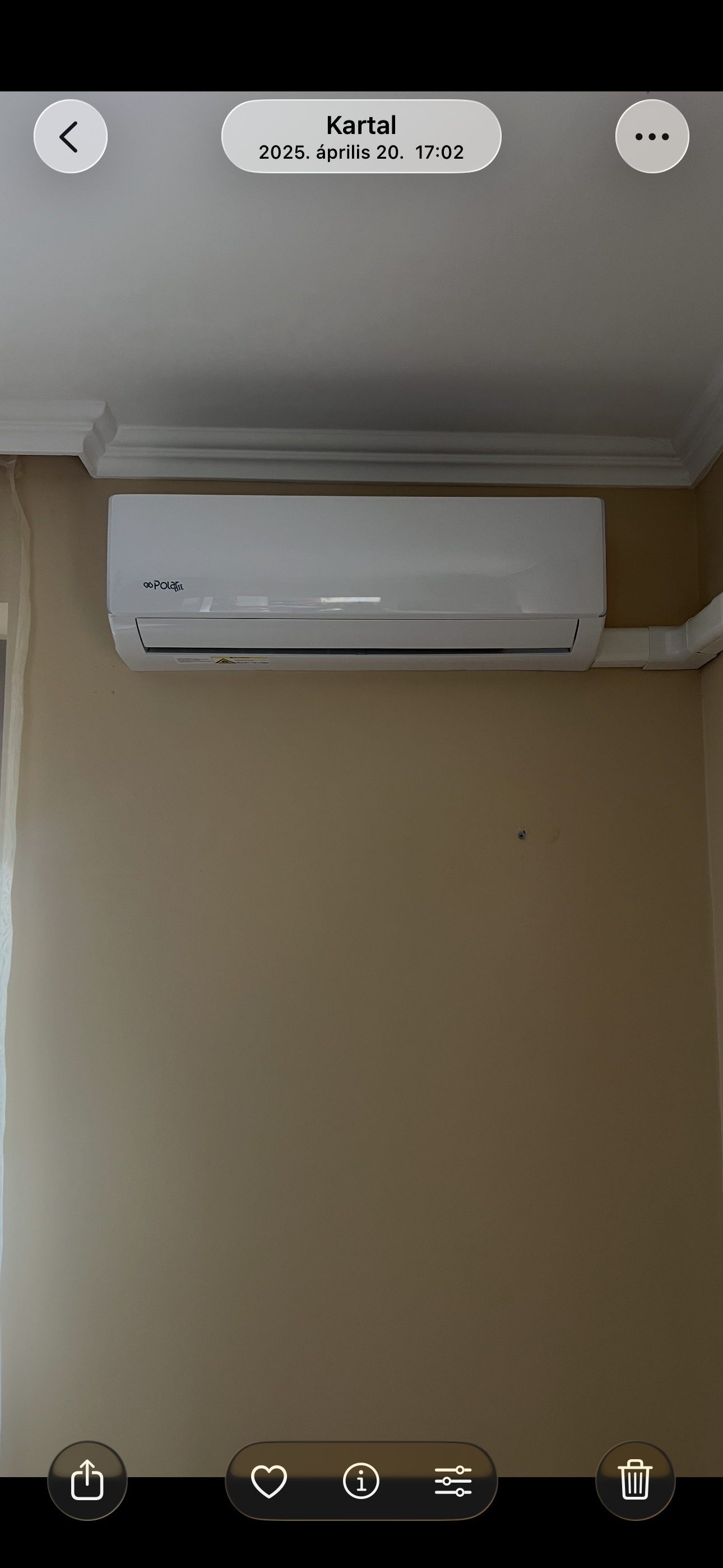 Beltéri egység beépítés